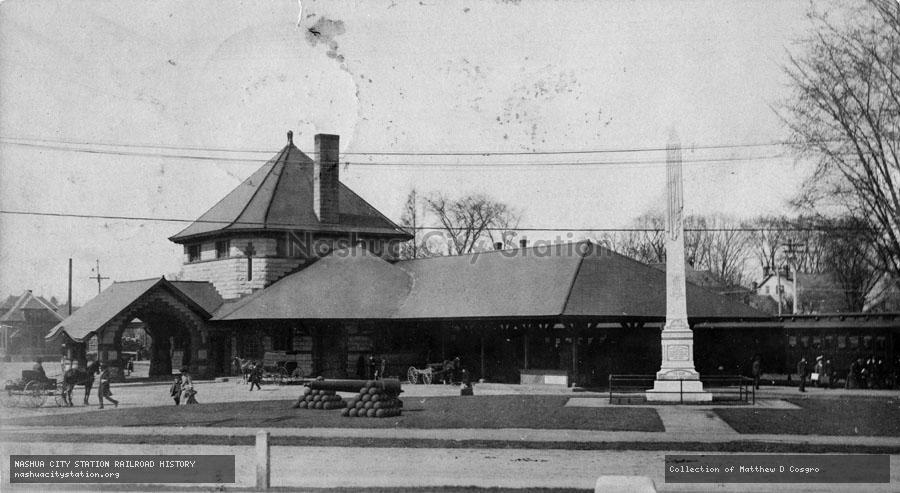 Postcard: Laconia station